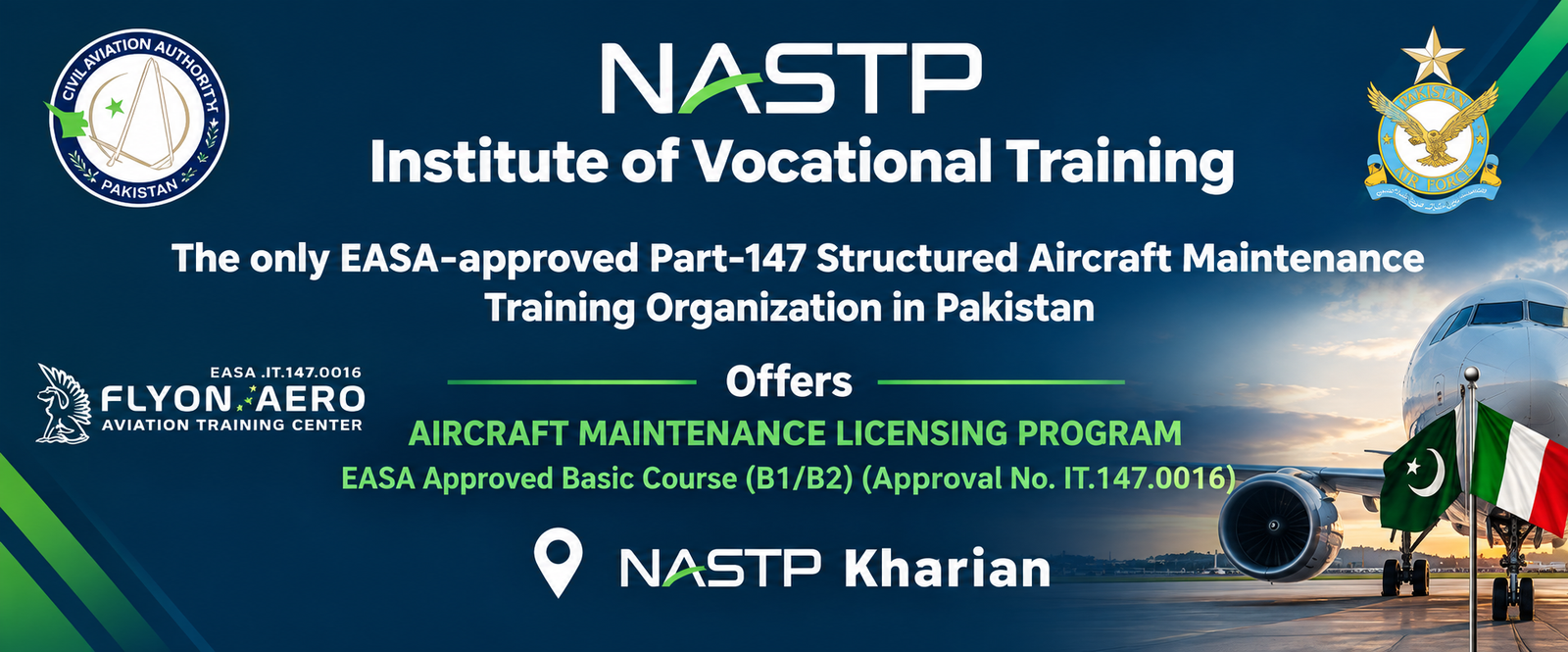 NASTP Kharian Aircraft Maintenance Engineering Course 2026